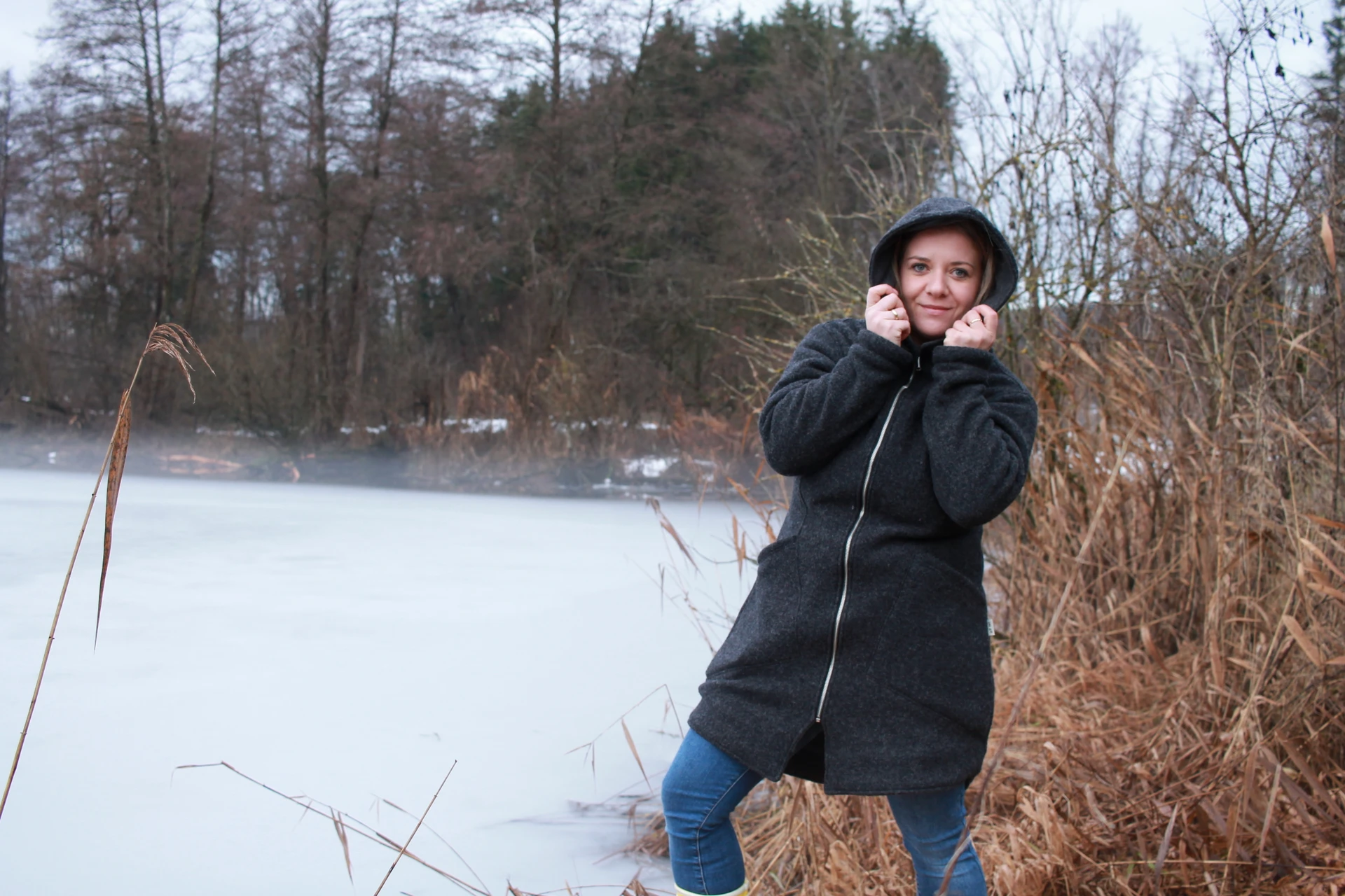 Walkmantel für Damen